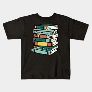 Pile of books Kids T-Shirt